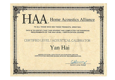 HAA/美国家庭声学联盟